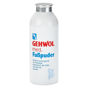 Gehwol med. fodpudder. 100 gram i strdse