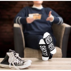 Dame bomuldsstrmper - "Need new shoes!", str. 36-40