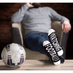 Herre bomuldsstrmper - "Watching football!", str. 41-45