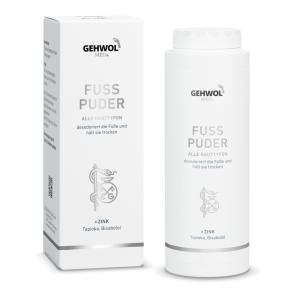 Gehwol med. fodpudder. 100 gram i str�d�se
