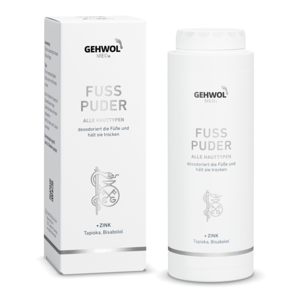 Gehwol med. fodpudder. 100 gram i str�d�se