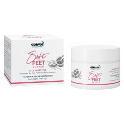 Gehwol Fusskraft soft feet butter, granatble &amp; moringa, 100 ml
