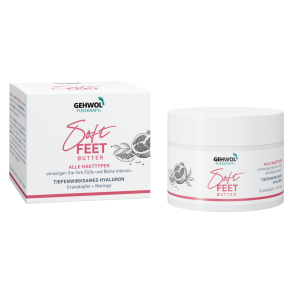 Gehwol Fusskraft soft feet butter, granatble & moringa, 100 ml